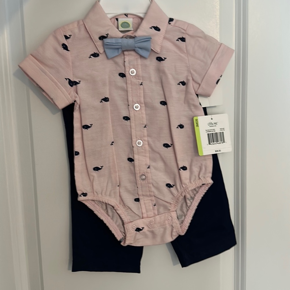 Baby Boys Onesie and Pant Set